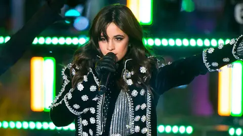 Camila Cabello performs during Dick Clark's New Year's Rockin' Eve 2018 at Times Square on December 31, 2017 in New York City