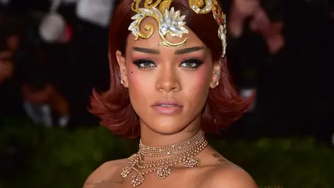 Rihanna attends the 'China: Through The Looking Glass' Costume Institute Benefit Gala at Metropolitan Museum of Art on May 4, 2015 in New York City