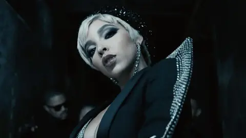 Tinashe in the music video for her 2018 single 'No Drama' with Offset