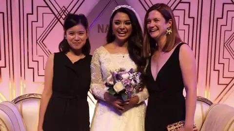 There was a Harry Potter reunion at Afshan Azad's wedding.
