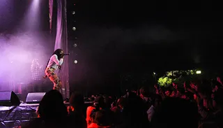 Azealia Banks performing her first ever Australian show at day three of 'Splendour in the Grass' at Belongil Fields, Byron Bay - 29 July, 2012.
