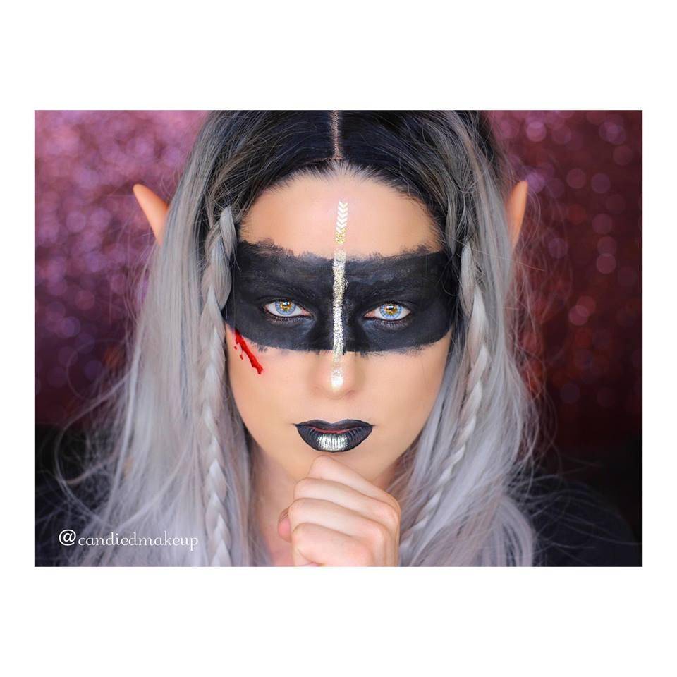 Dark elf makeup?