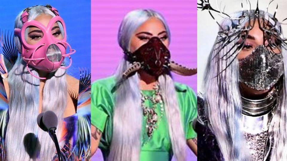 Lady Gagas Face Masks At The 2020 Vmas Deserve Their Own Damn Awards Show News Mtv Australia 4223