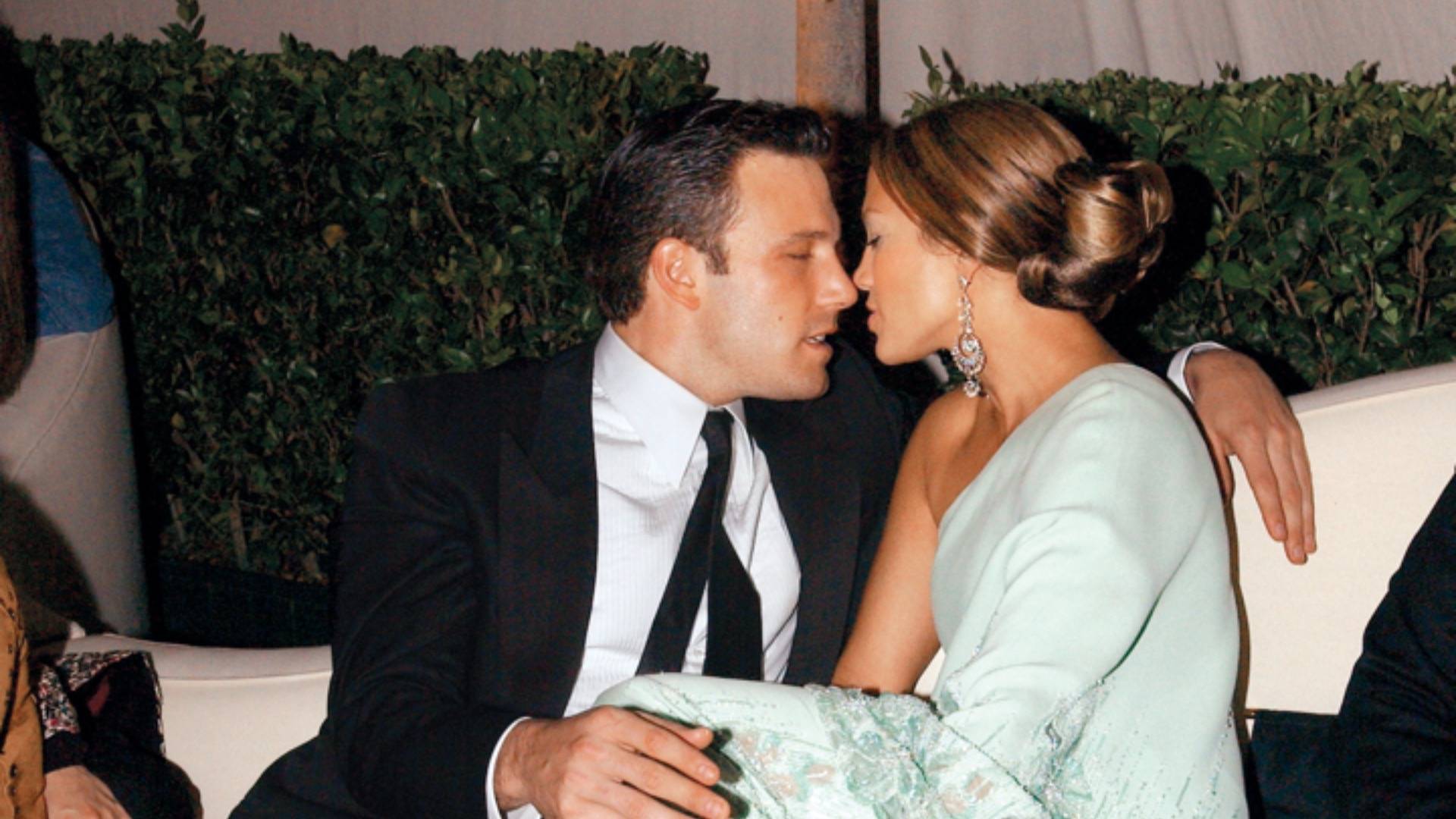 Ben Affleck and Jennifer Lopez in 2002