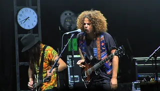 Wolfmother performing live at 'Splendour in the Grass 2012' at Belongil Fields, Byron Bay - 29 July, 2012.