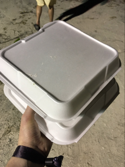 The $12K sandwich // - Image 1 from Here's Every F*cked Up Photo From The Fyre  Festival Disaster | MTV Australia