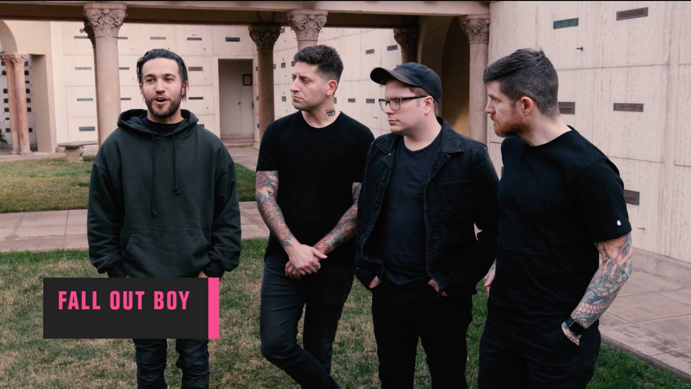 Fall Out Boy on working with RM from BTS (Video Clip) VMA