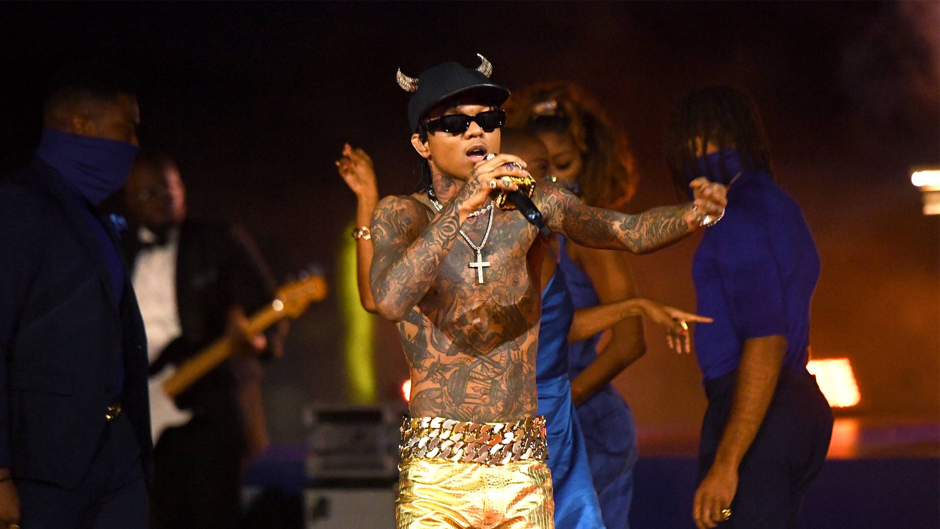 Performer Swae Lee Image 36 from Photo Highlights from the VMAs 2021 VMA