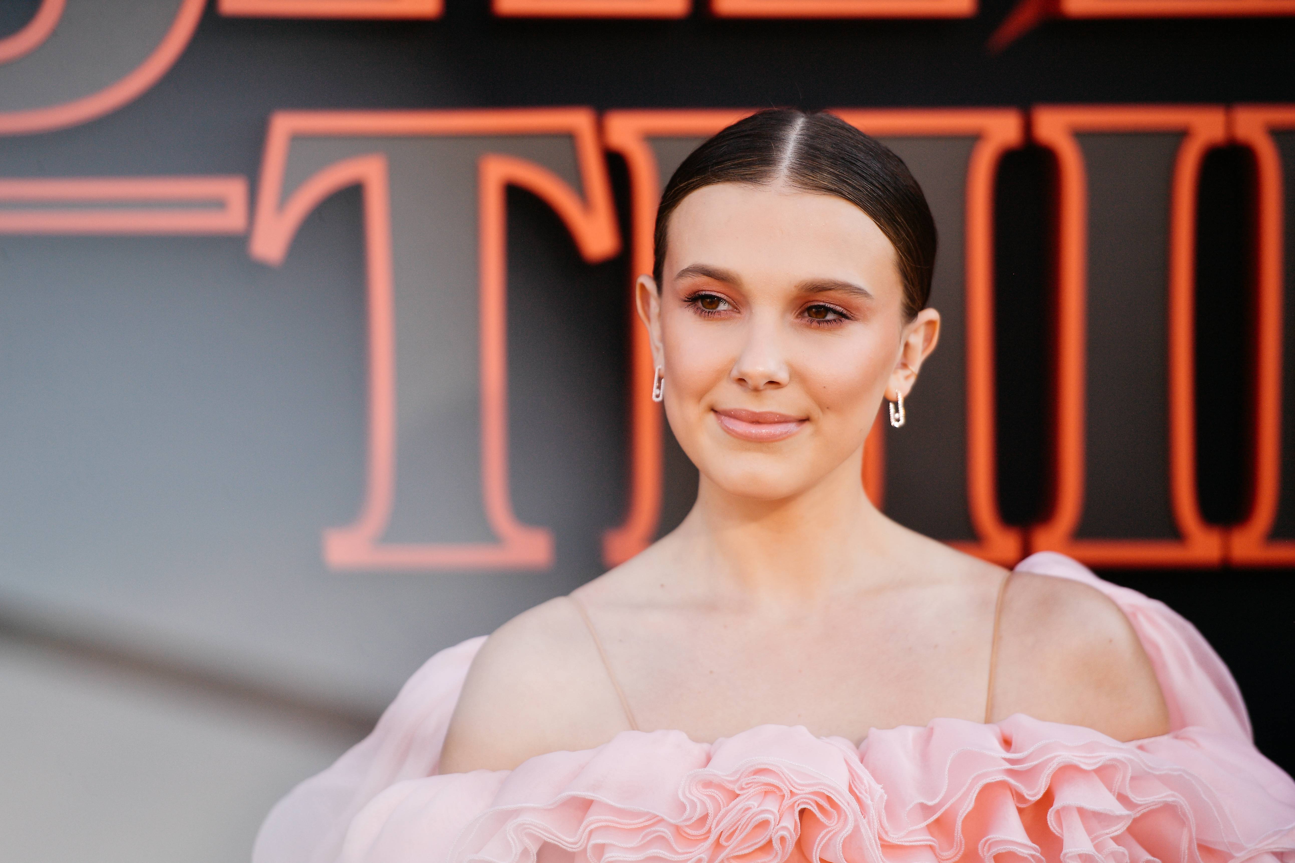 Millie Bobby Brown called out for faking her skincare routine in video