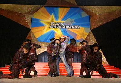 Movie & TV Awards 2001 | Most Memorable Moments Gallery | Kirsten Dunst/Jimmy Fallon | 532x365