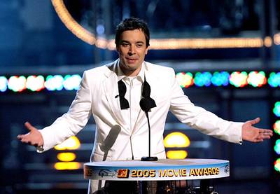 Movie & TV Awards 2005 | Host Jimmy Fallon | 600x400