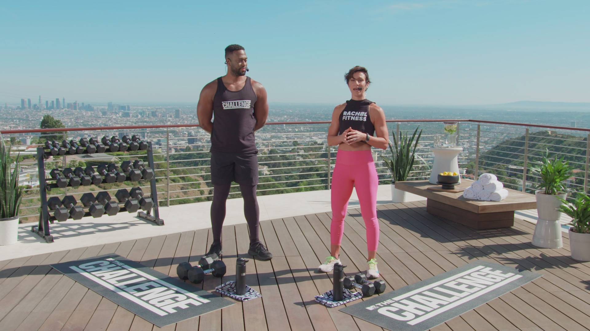 The Challenge Workout Season 1, Ep. 4 Chest and Back with Rachel