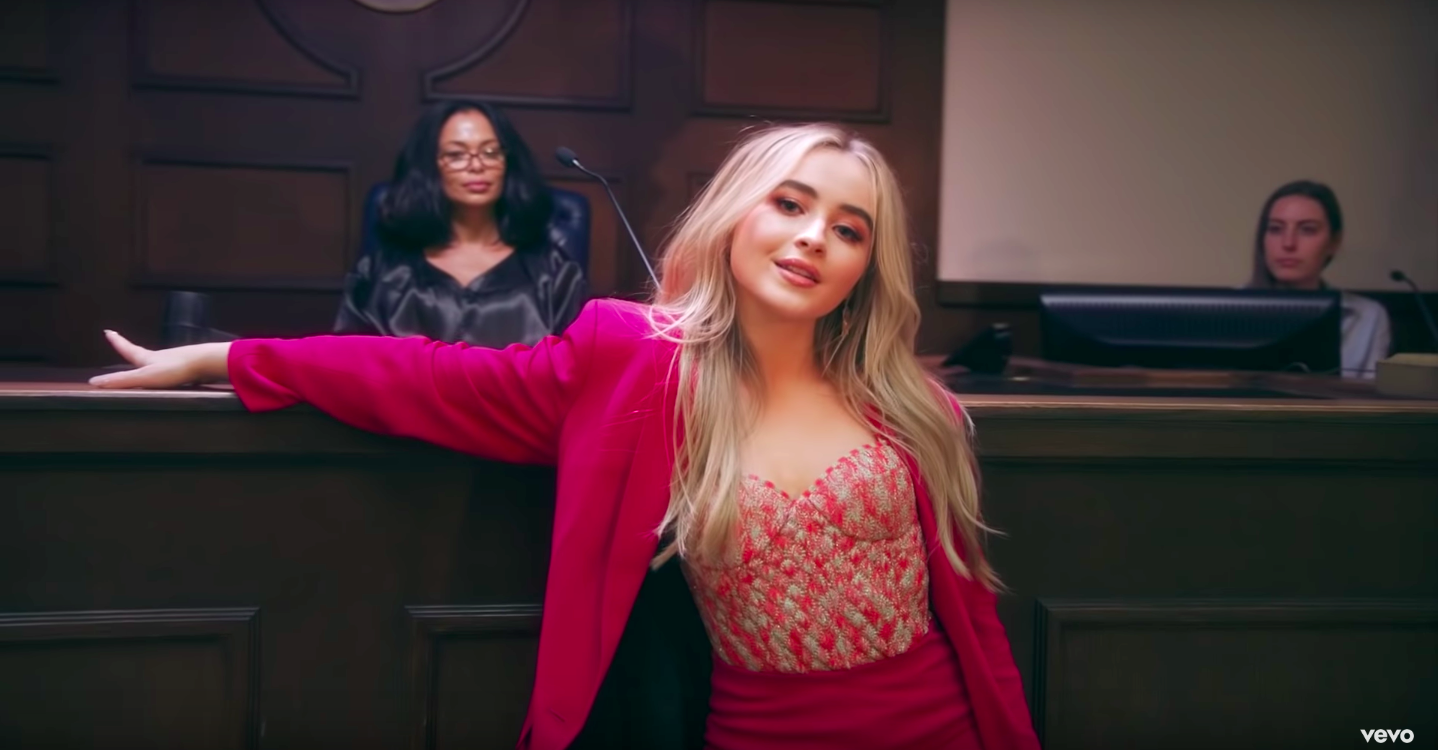Sabrina Carpenter's 'Sue Me' Video Has 'Legally Blonde' Written All Over It News MTV