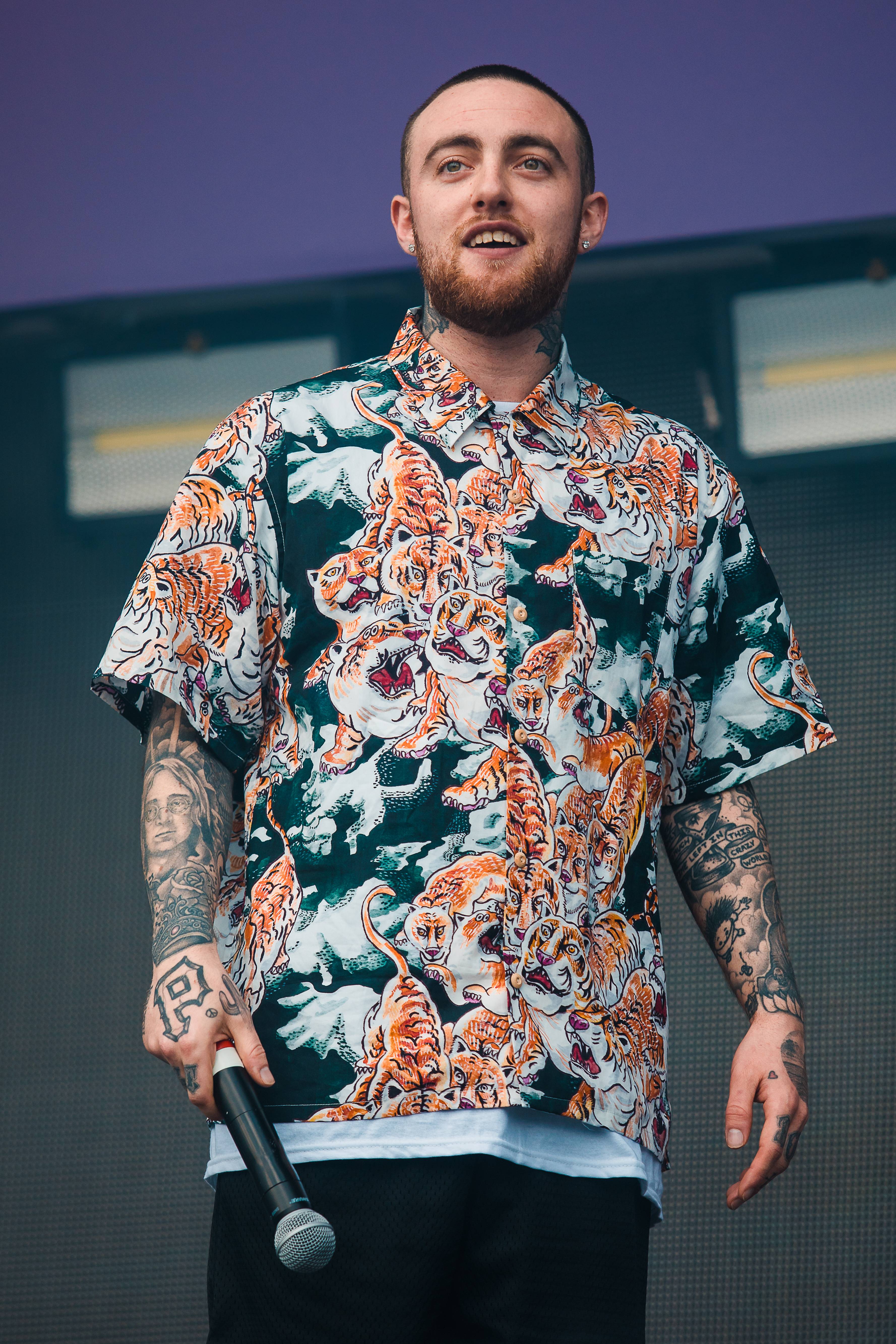 Mac miller sales tiger shirt