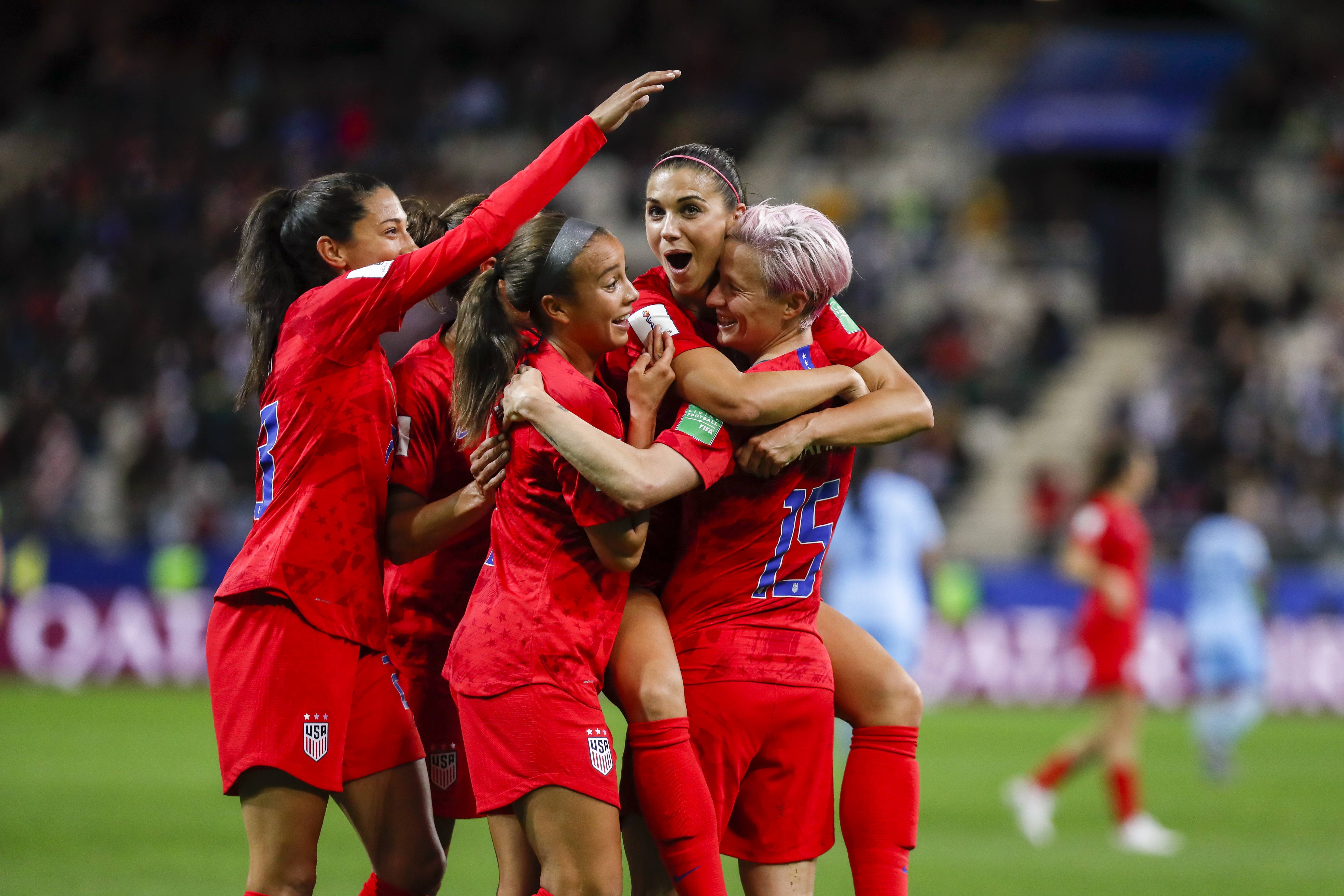 US women's soccer team 13-0 World Cup win against Thailand became