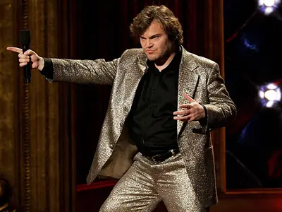 Funnyman Jack Black rocked the 2006 VMAs with plenty of jokes, crazy outfits and even lit himself on fire for the sake of entertainment. Thanks for the laughs, Jack! (Getty Images)