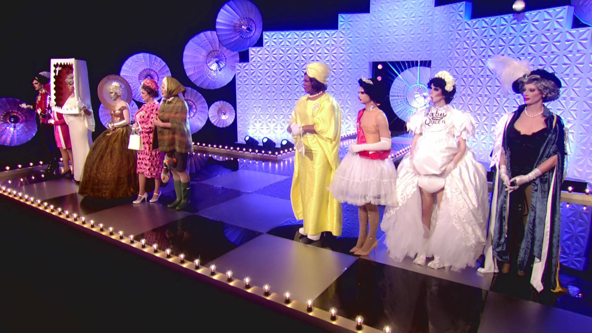 All Scaredy Kat Runway Looks DRAG RACE UK 