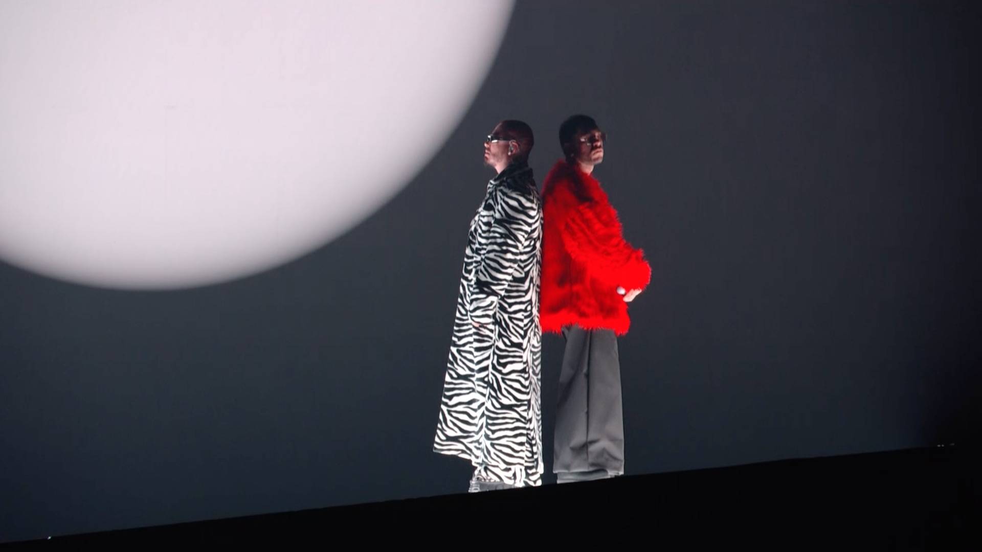 J Balvin and Ryan Castro perform their sultry collaboration "Nivel De Perreo" at the MTV VMAs 2022.