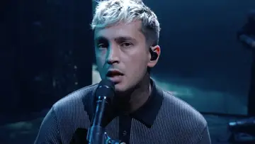 Live onstage at the MTV VMAs 2021, Twenty One Pilots performs their track "Saturday," and lead singer Tyler Joseph  makes a huge announcement.