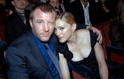 Madonna and Guy Ritchie at the 2003 VMAs.