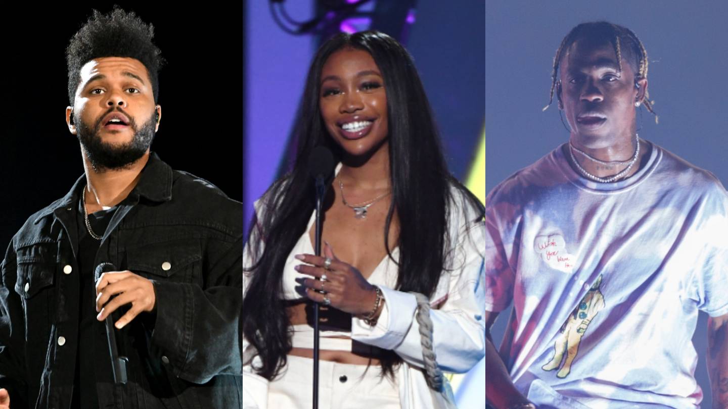 The Weekend Sza And Travis Scott Are Game Of Thrones Big Three In Power Is Power News Mtv