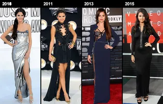 Selena Gomez's detailed floor-length gowns only get better over time, proving that she's a fashion force to be reckoned with.