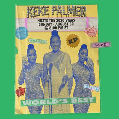 2020 VMA | Artist Spotlight Flipbook Keke Palmer by Iyanu Ogbara