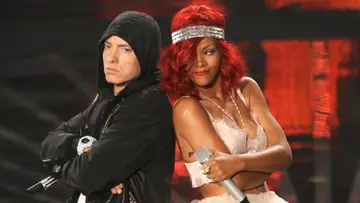 Eminem and Rihanna - "Not Afraid"/"Love the Way You Lie" on the 2010 VMAs.