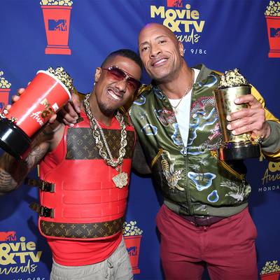 Movie & TV Awards 2019 | Best Duos Nick Cannon and The Rock | 1080 x1080