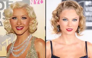 Old Hollywood glam will always be in vogue! Christina Aguilera debuted blonde curls and bright red lips at the 2006 VMAs and seven years later Taylor Swift arrived at the 2013 MTV VMAs showing off a similar beauty trend.