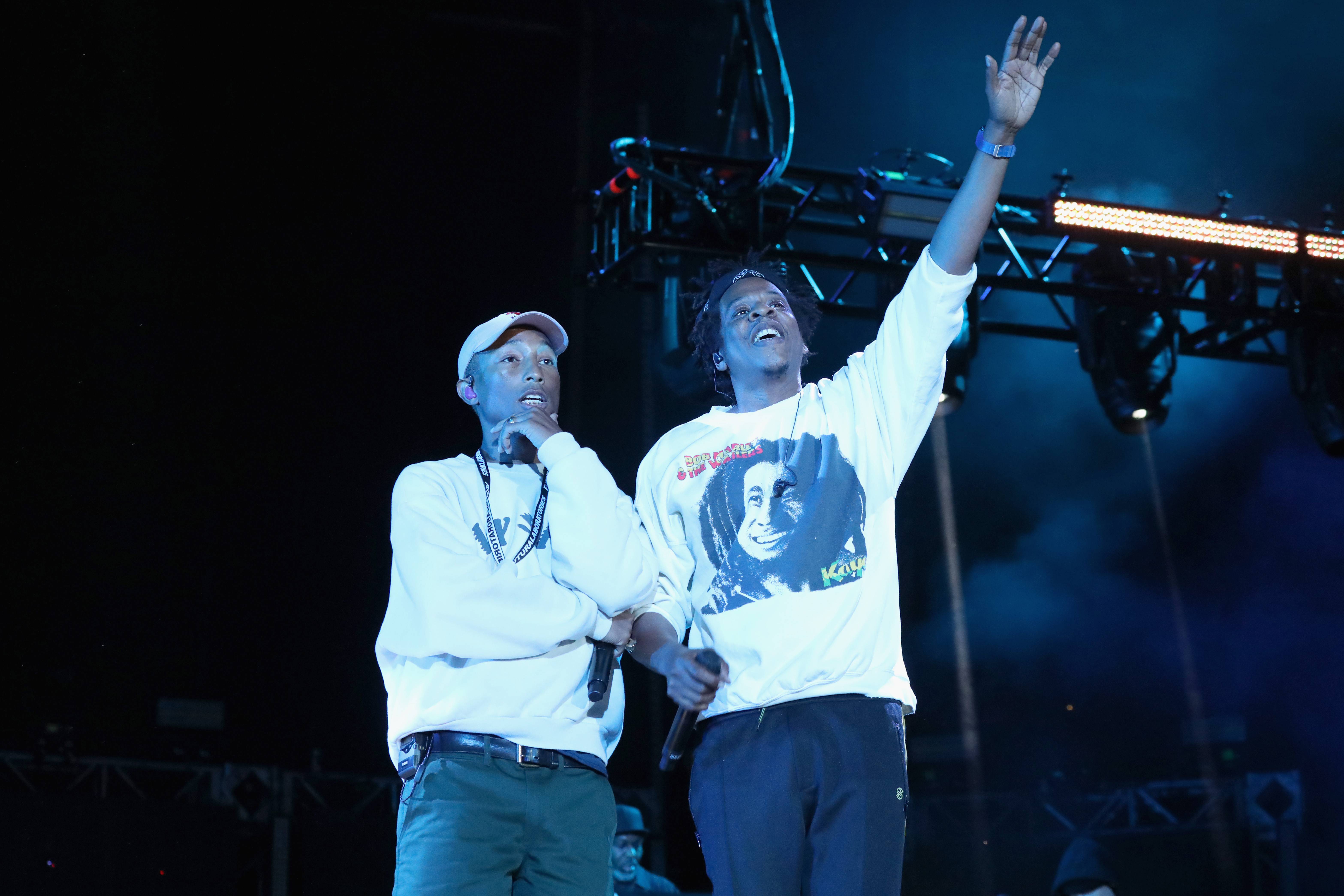Our favorite photos from Pharrell's Something in the Water music