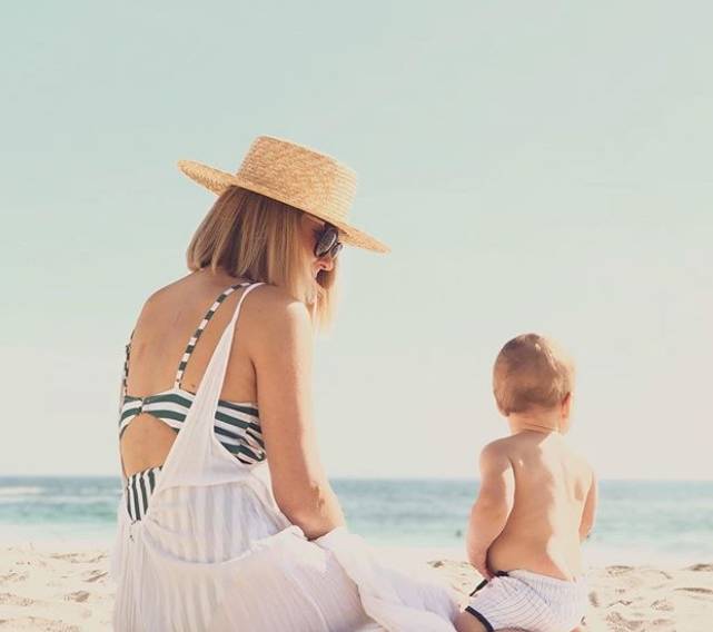 Lauren Conrad Says 'Goodbye to Summer' in Beach Photos with Sons