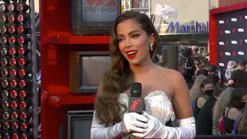 Anitta Reps Her Brazilian Culture on the Red Carpet Pre-Show