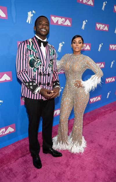 Newlyweds Gucci Mane and Keyshia Ka'oir brought their A+ fashion game to the 2018 VMAs red carpet.