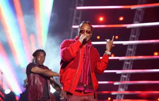 Future had us checking our grammar during his performance of “F**k Up Some Commas” at the 2016 VMAs.