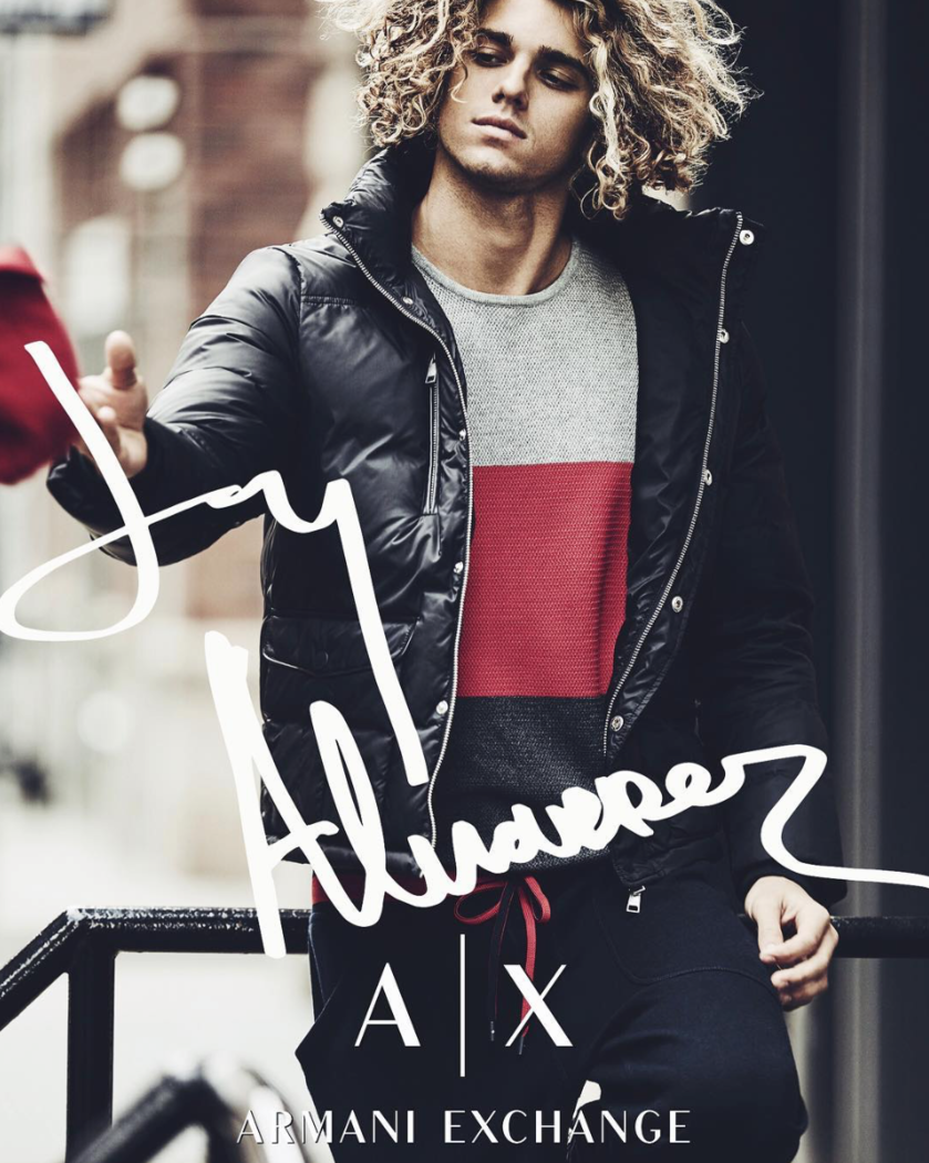 Gregg Sulkin & Jay Alvarrez Front Armani Exchange's Fall Campaign