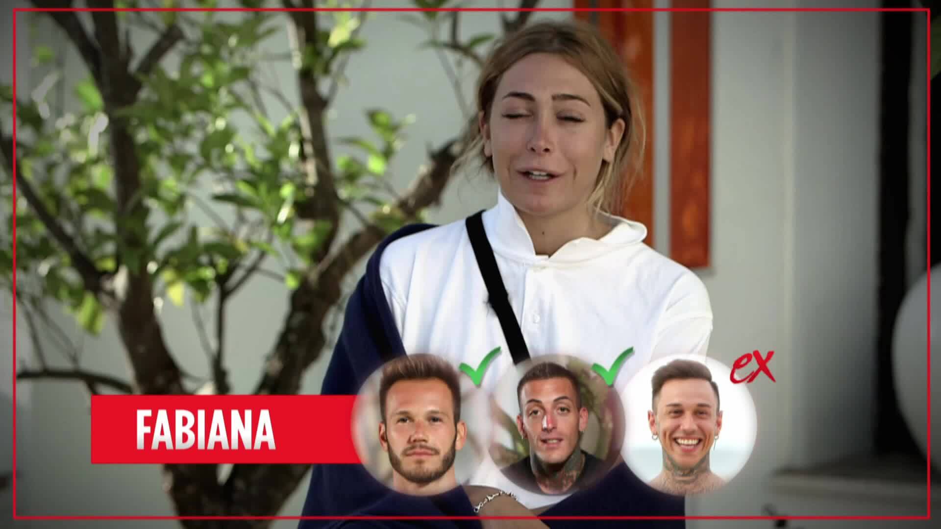 Fabiana arrabbiata con Lucrezia e Andrea che hanno dormito insieme nella  suite. - Episodio 9