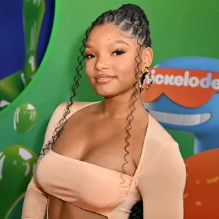 Nick | KCA23 | Halle Bailey Orange Carpet | 1080x1080