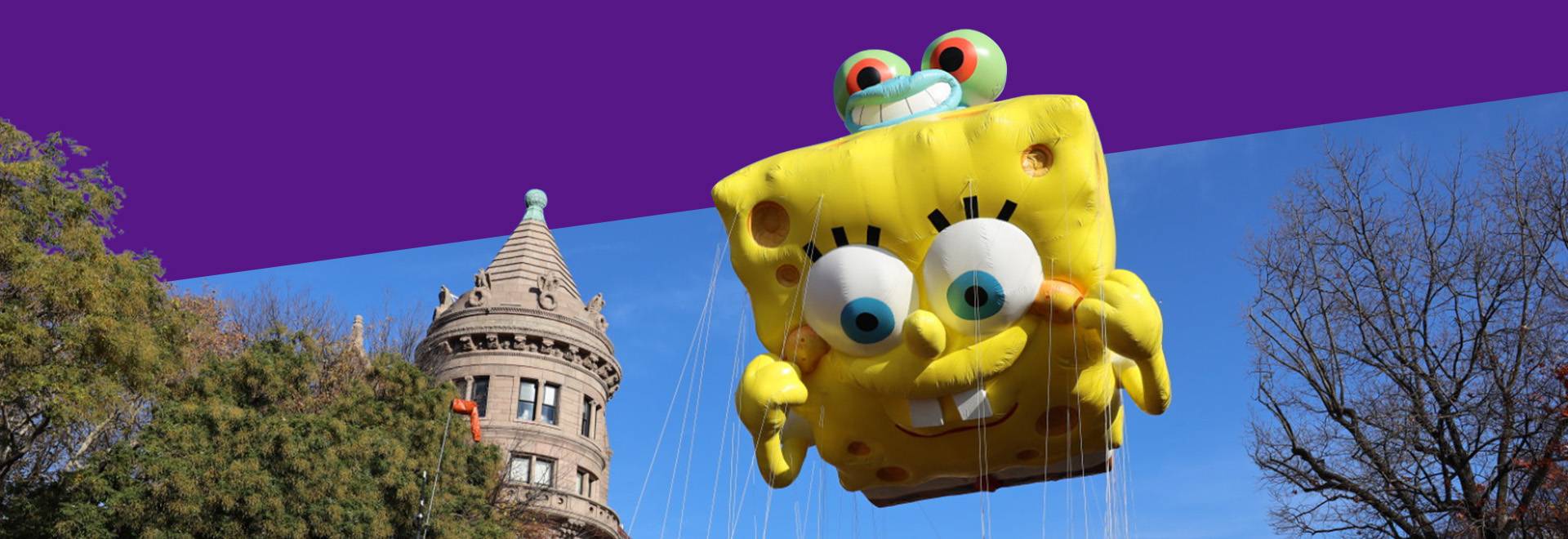 SpongeBob SquarePants Macy's Thanksgiving Day Parade Balloon Float