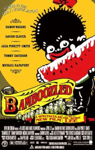 Bamboozled (2000)&nbsp;&nbsp; - Lee wrote and directed this satirical film about a modern televised minstrel show, featuring black actors donning blackface makeup, and the violent fall-out from the show's success. The cast includes Damon Wayans, Michael Rapaport and Jada Pinkett Smith.(Photo: New Line Cinema)