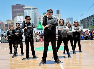 Dance 4 Hope: Miniotics Dance Crew - Miniotics Dance Crew performed on the Sprite Court during the BET Experience Dance 4 Hope.  (Photo: Angela Weiss/Getty Images for BET)