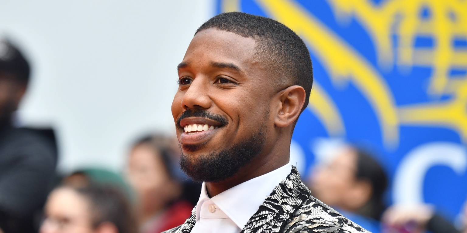 Michael B. Jordan on BET Buzz 2021.