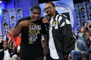 Meek Mill and Mike Epps - Touching the souls of the livest audience. (Photo: John Ricard / BET)