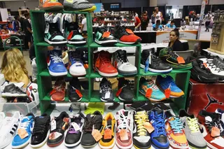 Dream Closet - There are kicks for days.(Photo: Bennett Raglin/Getty Images for BET)&nbsp;