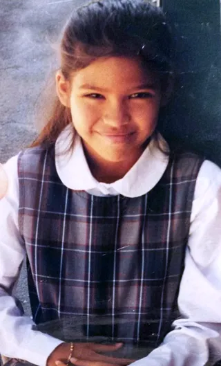 Cassie @cassie - Who hasn't taken a trip down memory lane loooking back at old-school photos? Cass was a cutie.  (Photo: Cassie via Instagram)