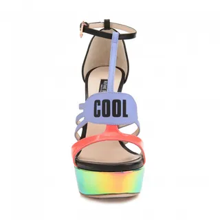 The Look-at-Me Now Shoe: Ruthie Davis Believe Groovy Multi ($388) - Keep cool for the summer in these! The fun factor is just too much to handle.&nbsp;(Photo: Ruthie Davis)