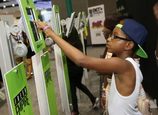 Playing Around - This youngin is ready to play.&nbsp;(Photo: Jesse Grant/Getty Images for BET)&nbsp;
