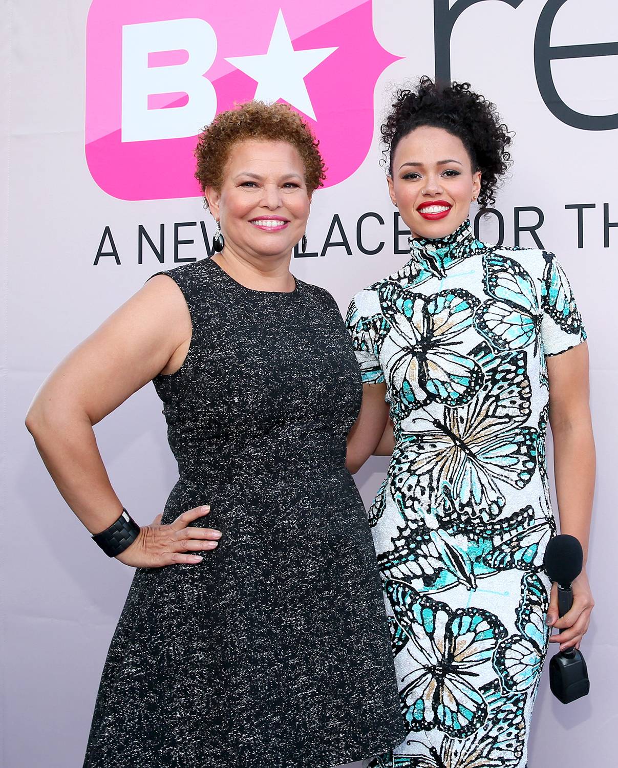 Debra L. Lee and Elle Varner