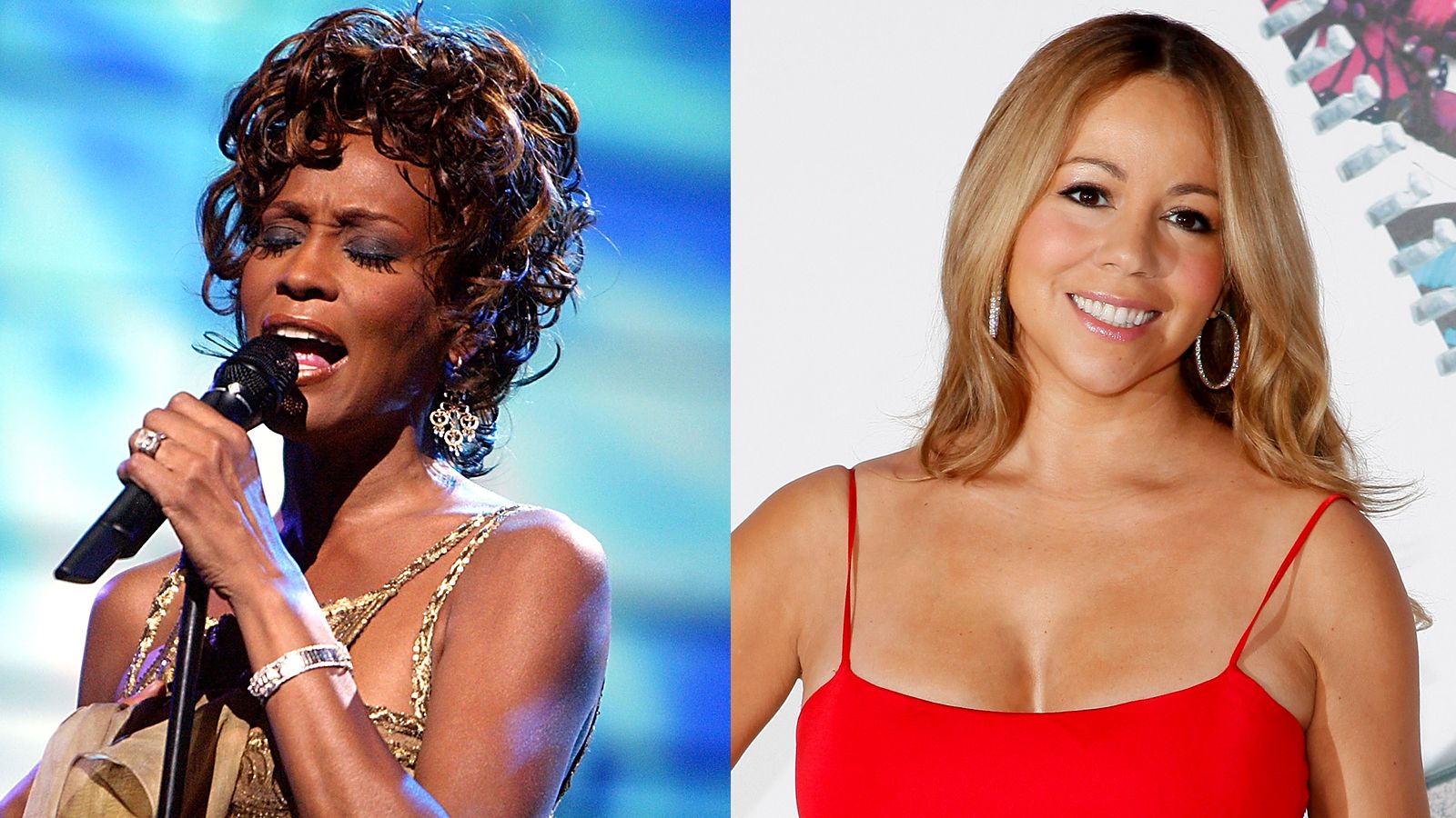Whitney Houston, Mariah Carey