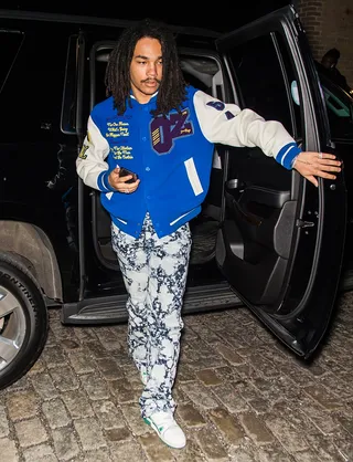 Luka Sabbat - 'Grown-ish' star and model Luka Sabbat attends the Laquan Smith fashion show. (Photo: Gilbert Carrasquillo/GC Images)&nbsp;